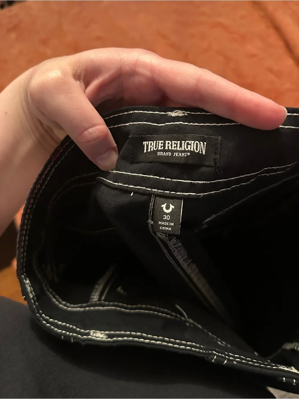 True Religion baggy cargo pants